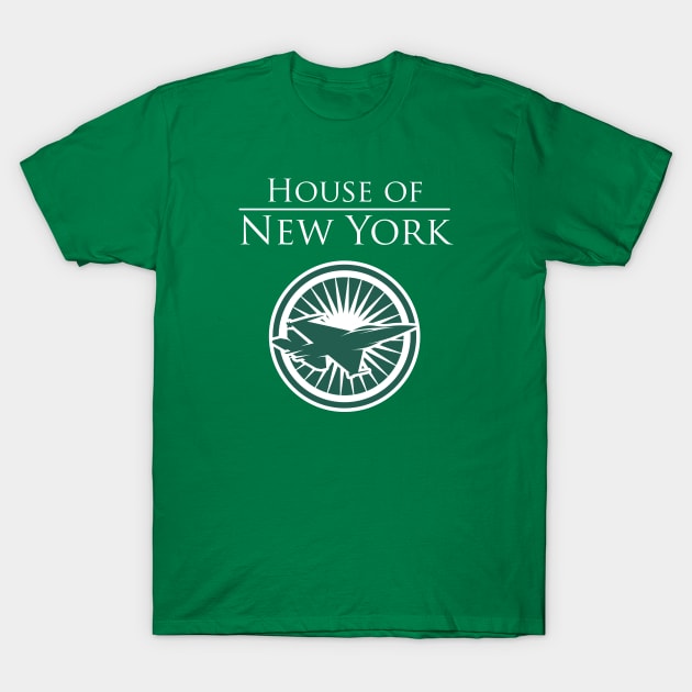 House of New York (NYJ) T-Shirt by SteveOdesignz